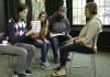 During the training, medical students participate in several role-playing scenarios, with Speech and Hearing Sciences students in the role of patients with communication disorders.  